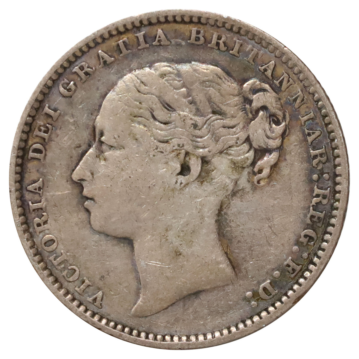 Great Britain 1881 Shilling Very Fine (VF20)