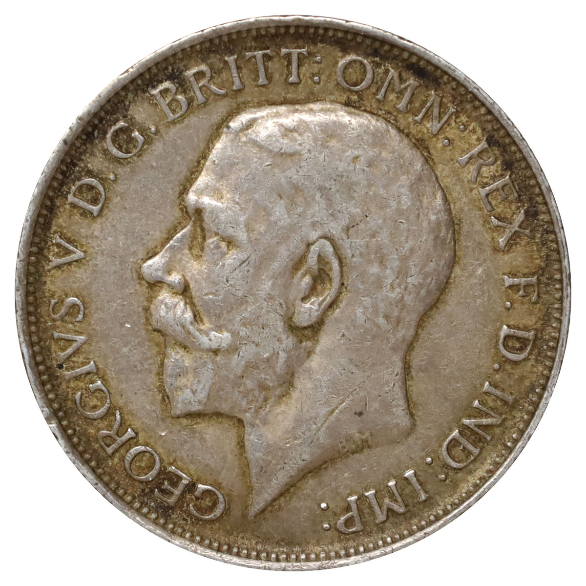 Great Britain 1916 Florin Extra Fine (EF40)