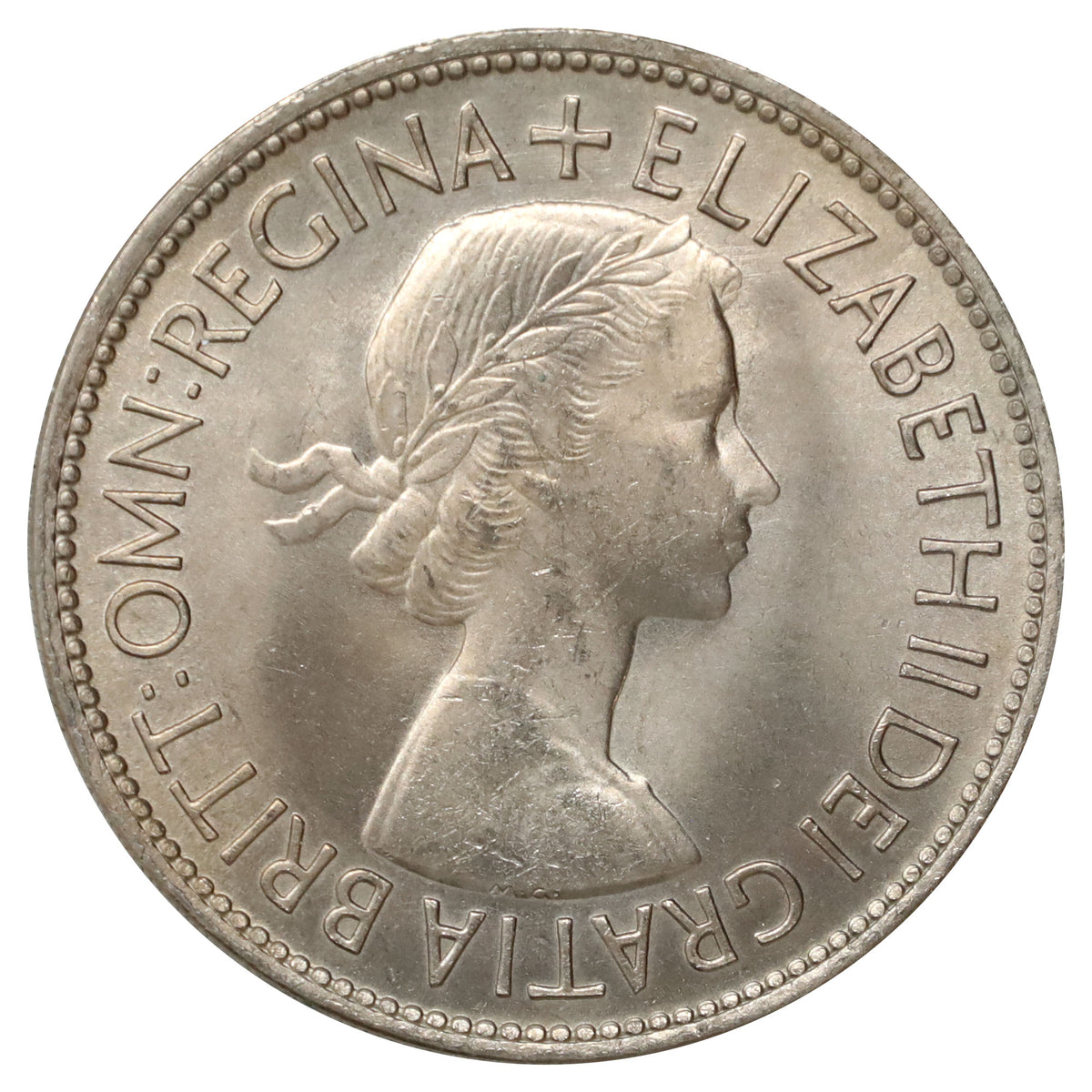 Great Britain 1953 1/2 Crown Uncirculated (MS60)