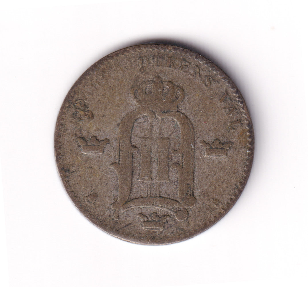Sweden 1887EB 10 Ore F-VF (F15)