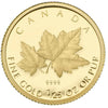 2009 Canada 50-Cent Red Maple 1/25oz Gold Coin (TAX Exempt)