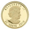 2010 Canada 50-cent Royal Canadian Mounted Police 1/25oz Fine Gold (No Tax)