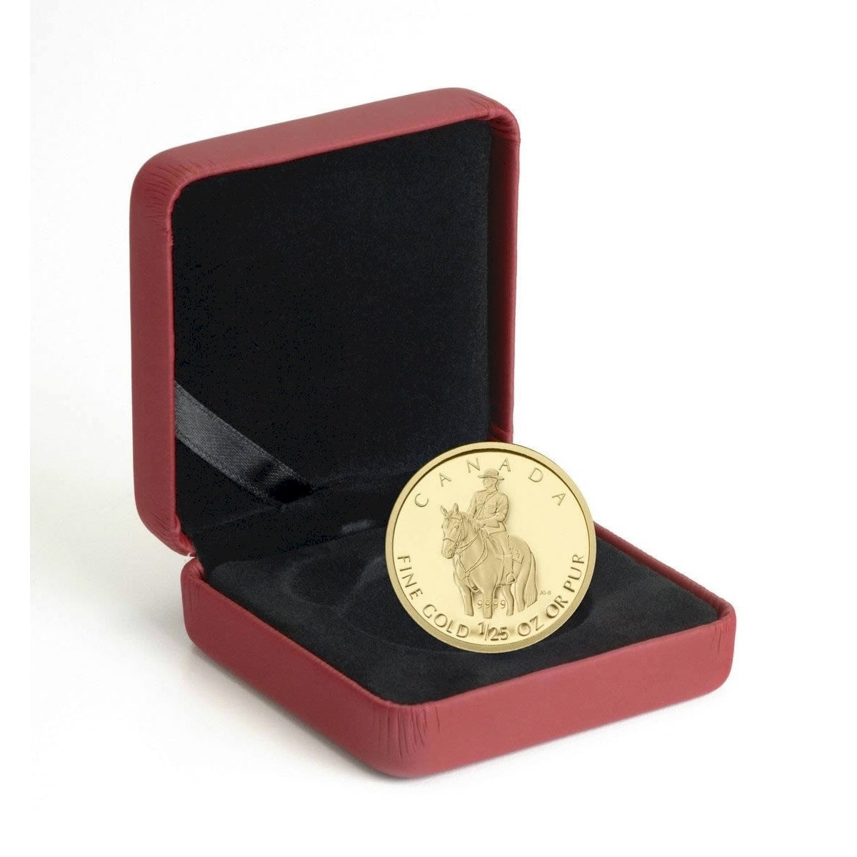 2010 Canada 50-cent Royal Canadian Mounted Police 1/25oz Fine Gold (No Tax)
