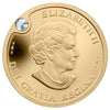 2012 Canada $300 Queen's Diamond Jubilee Pure Gold Coin with Canadian Diamond (No Tax)