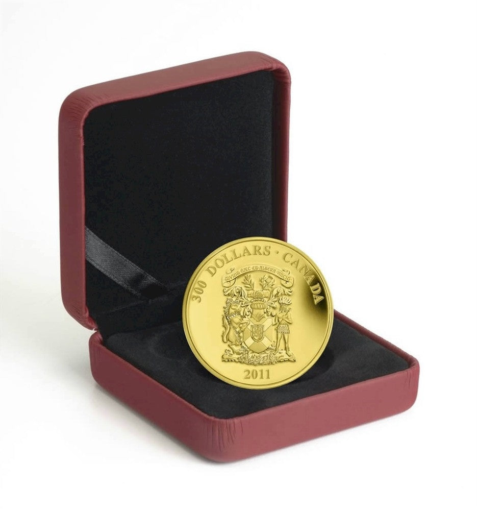 2011 Canada $300 14k Gold Coin - Nova Scotia Coat of Arms