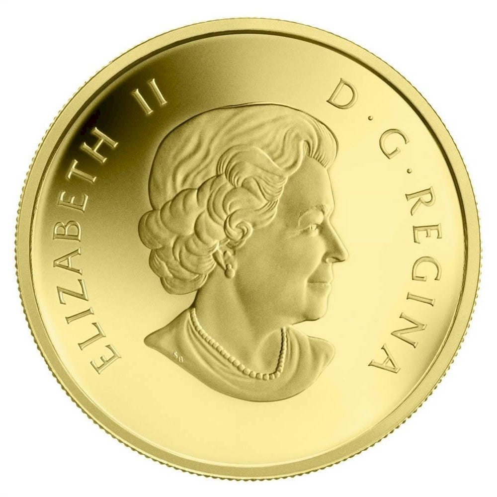 2011 Canada 50-cent Wood Bison 1/25oz. Fine Gold Coin (TAX Exempt)
