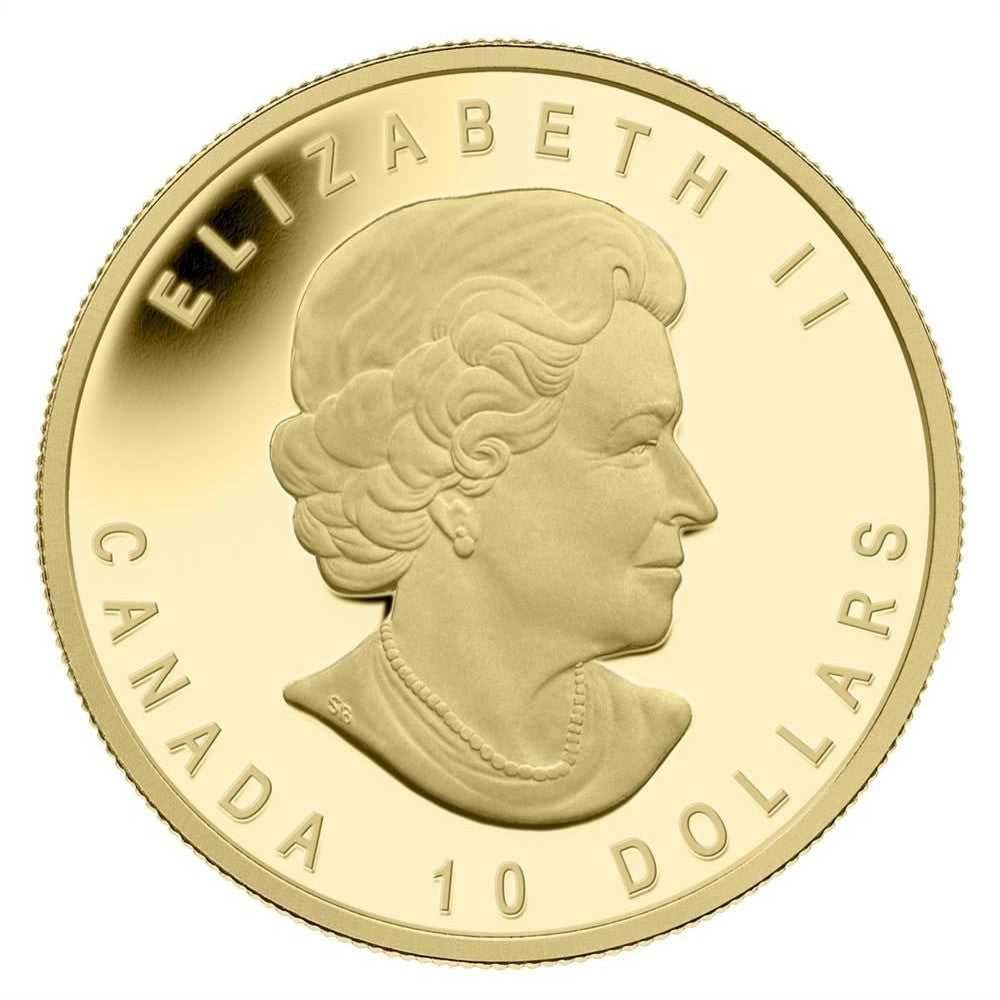2012 Canada $10 The War of 1812 1/4oz. Pure Gold Coin (TAX Exempt)