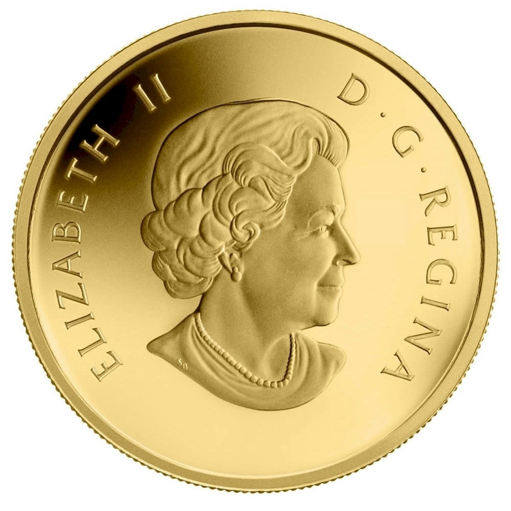 2013 $5 O Canada - The Polar Bear Pure Gold Coin (No Tax)