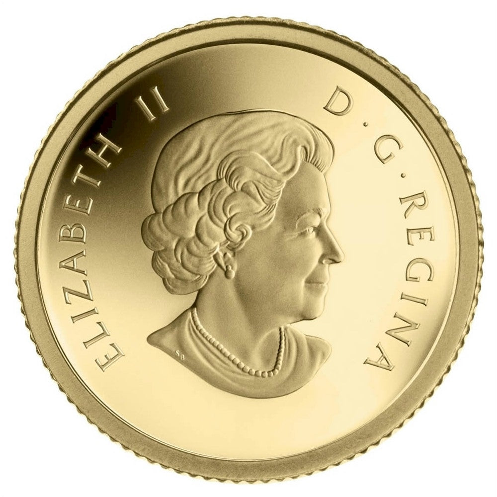 2013 Canada 50-cent Bald Eagle 1/25oz. Gold Coin (No Tax)