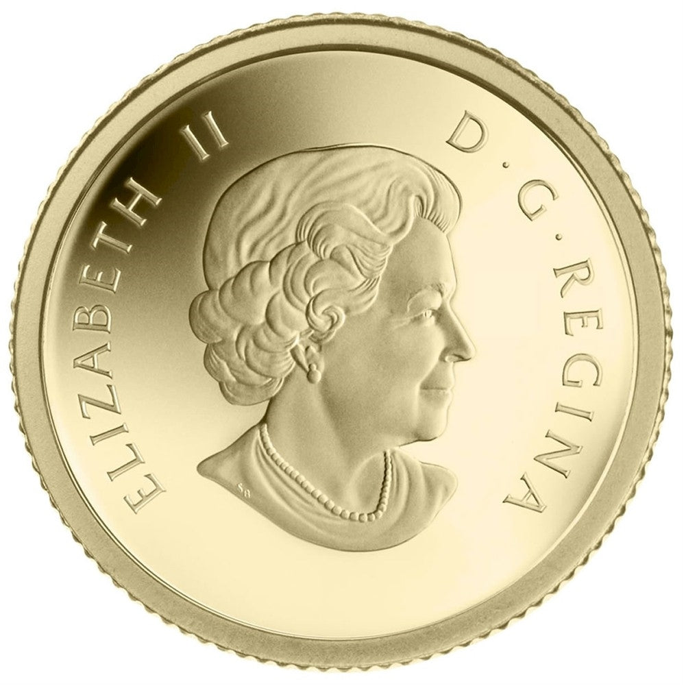 2014 Canada 50-cent Sea Creatures - Seahorse (#2) 1/25oz. Gold Coin (No Tax)