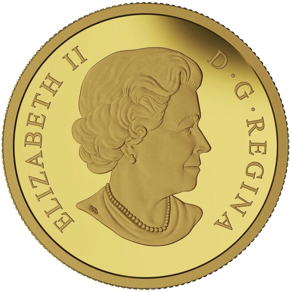2015 Canada 50-cent Owl 1/25oz. Pure Gold Coin (TAX Exempt)