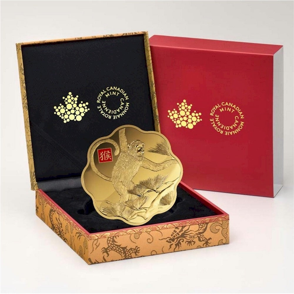 2016 Canada $2,500 Year of the Monkey Pure Gold Coin (No Tax) 147011