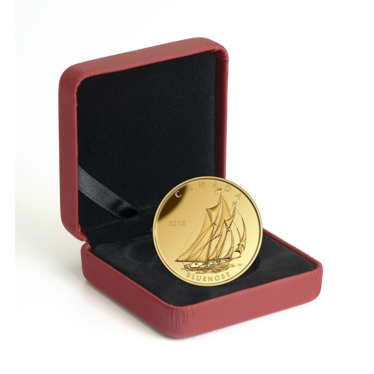 2016 Canada $200 Tall Ships Legacy: The Bluenose 1 oz. Pure Gold (No Tax)