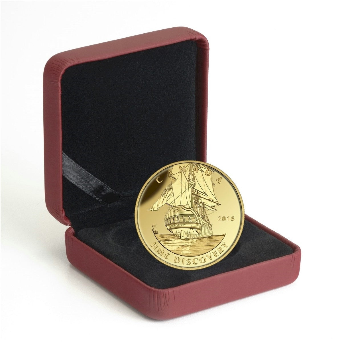 2016 Canada $200 HMS Discovery Tall Ships Legacy 1 oz. Pure Gold (No Tax)