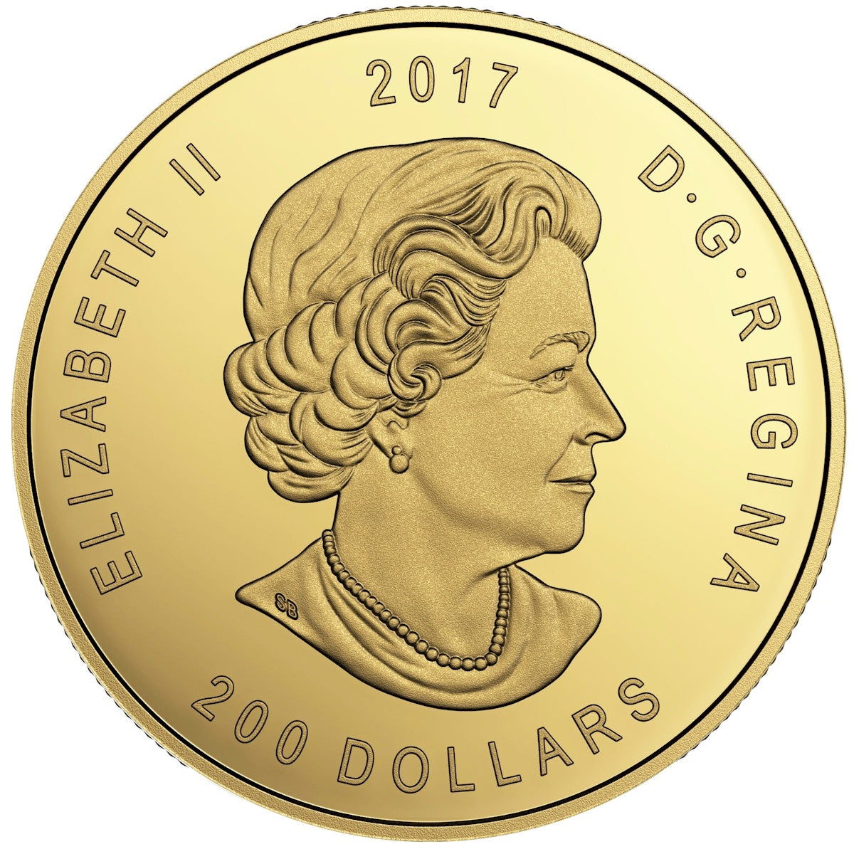 2017 Canada $200 Elk 1 oz. Pure Gold Coin (No Tax)
