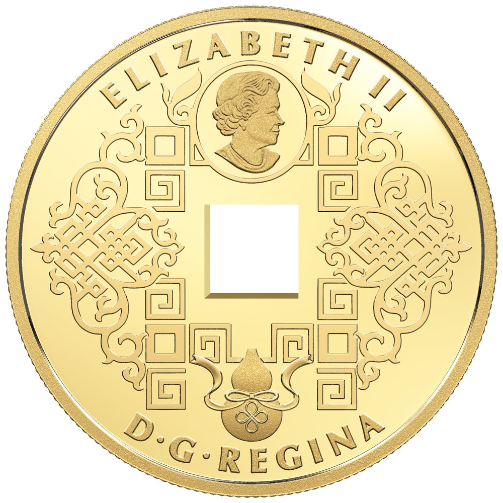 2017 Canada $200 Feng Shui Good Luck Charms 28.25g Pure Gold (No Tax)