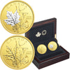2018 Canada $200 Enchanting Maple Leaves Pure Gold 2-coin Set (No Tax)