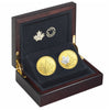 2018 Canada $200 Enchanting Maple Leaves Pure Gold 2-coin Set (No Tax)