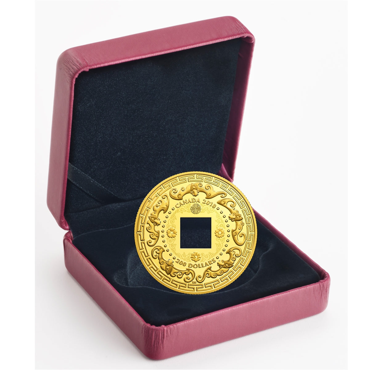 2018 Canada $200 Good Luck Charms - Five Blessings Pure Gold (No Tax)