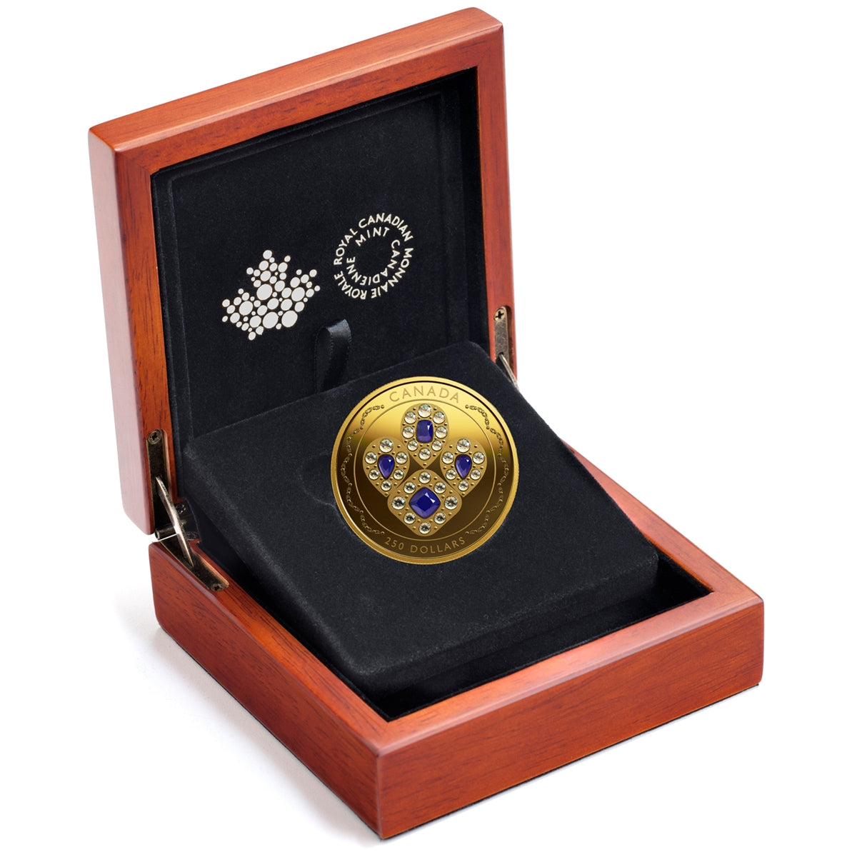 2019 Canada $250 Her Majesty Queen Elizabeth II's Sapphire Tiara Pure Gold (No Tax)