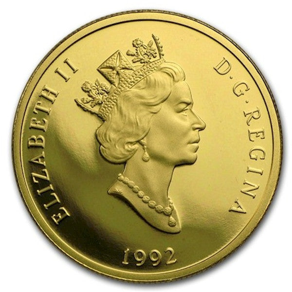 1992 Canada $200 Niagara Falls 22K Gold Coin