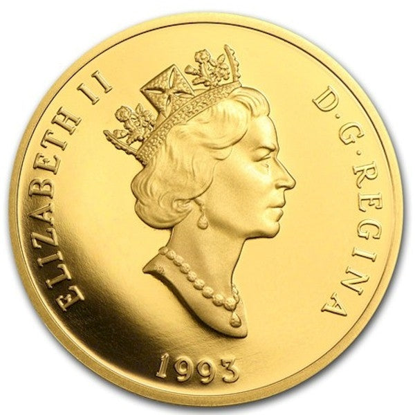 1993 Canada $200 Royal Canadian Mounted Police 22K Gold Coin