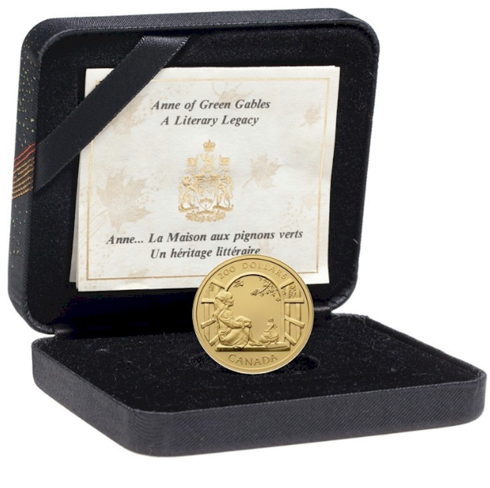 1994 Canada $200 Anne of Green Gables 22K Gold Coin