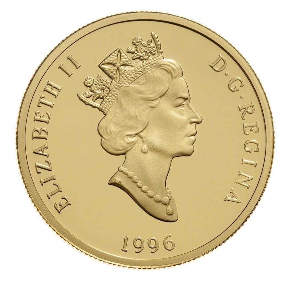 1996 Canada $200 Transcontinental Landscape 22K Gold Coin