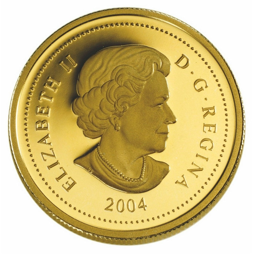 2004 Canada $100 50th Ann. of the Start - St. Lawrence Seaway 14K Gold