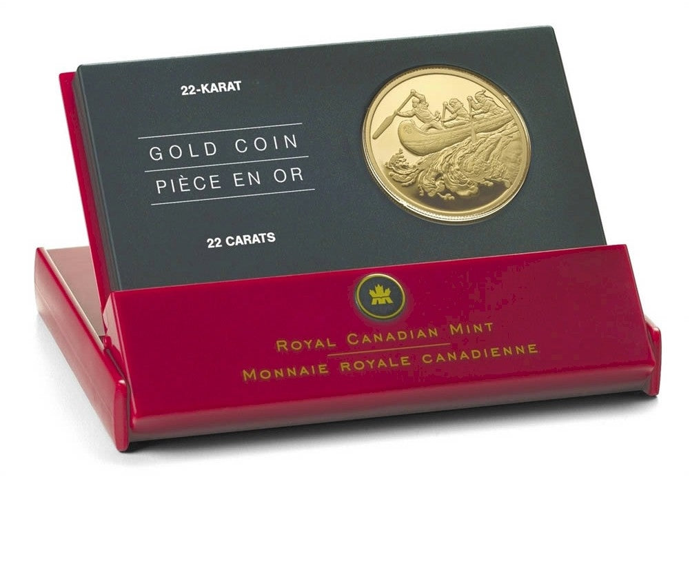 2005 Canada $200 Fur Traders 22K Proof 22K Gold Coin