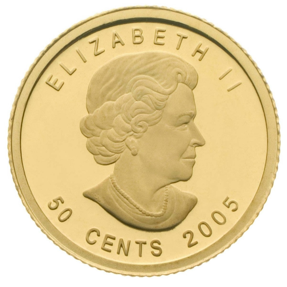2005 Canada 50-cent Voyageur 1/25oz. Pure Gold Coin (TAX Exempt)