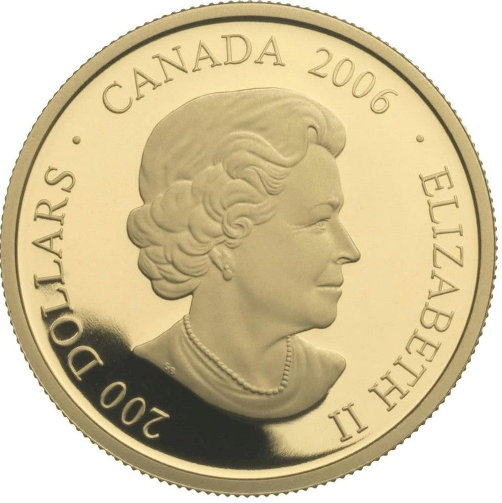 2006 Canada $200 Timber Trade 22k Gold Coin