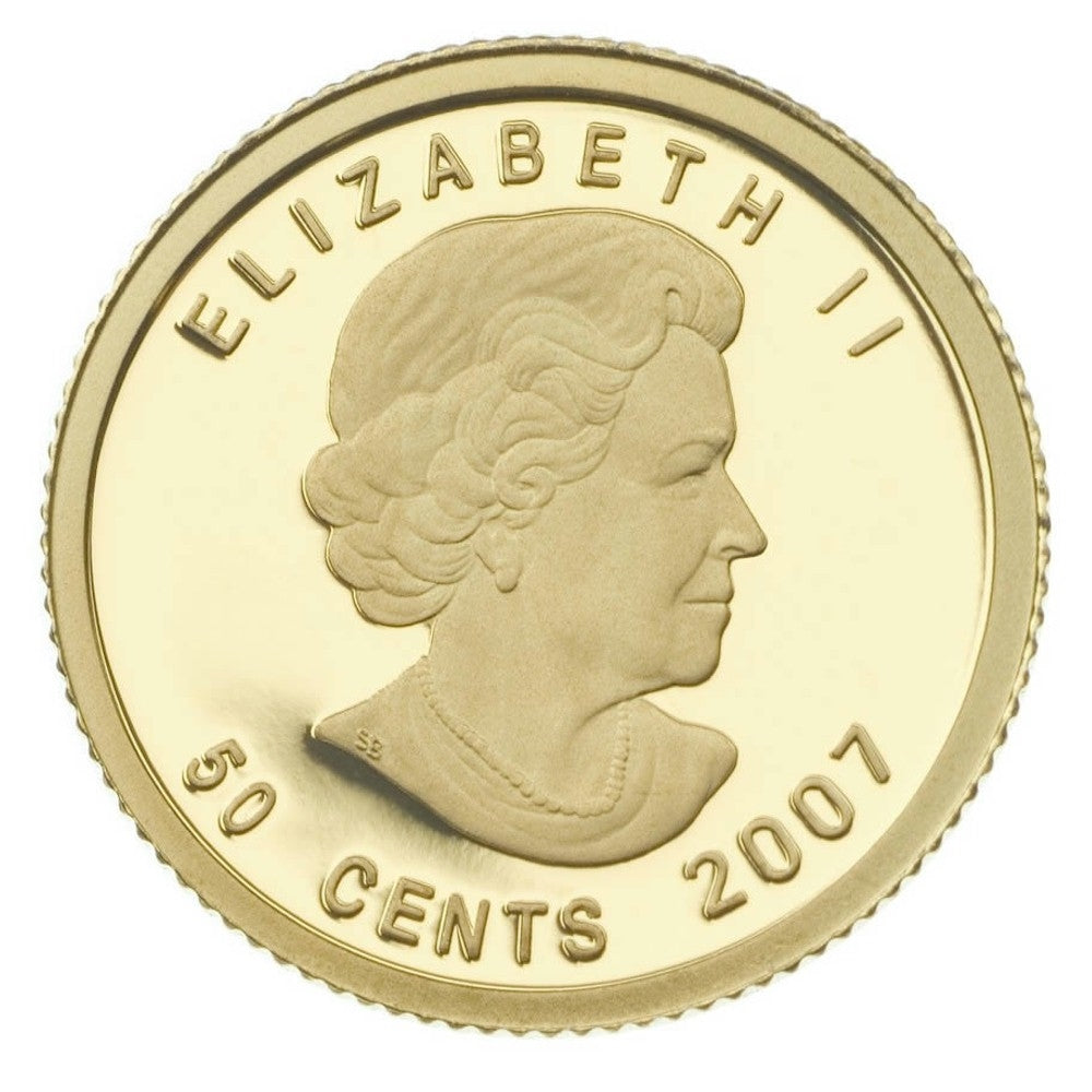 2007 Canada 50-cent The Wolf 1/25oz. Pure Gold Coin (TAX Exempt)