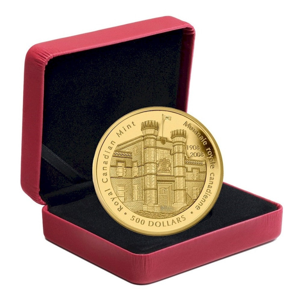 2008 Canada Royal Canadian Mint Centennial 5oz. Pure Gold (No Tax)