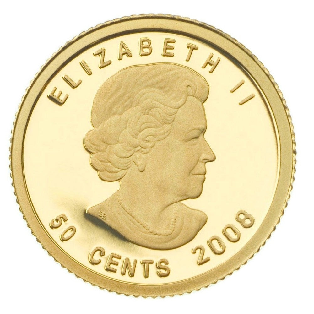 2008 Canada 50-cent de Havilland Beaver 1/25oz Gold Coin (No Tax)