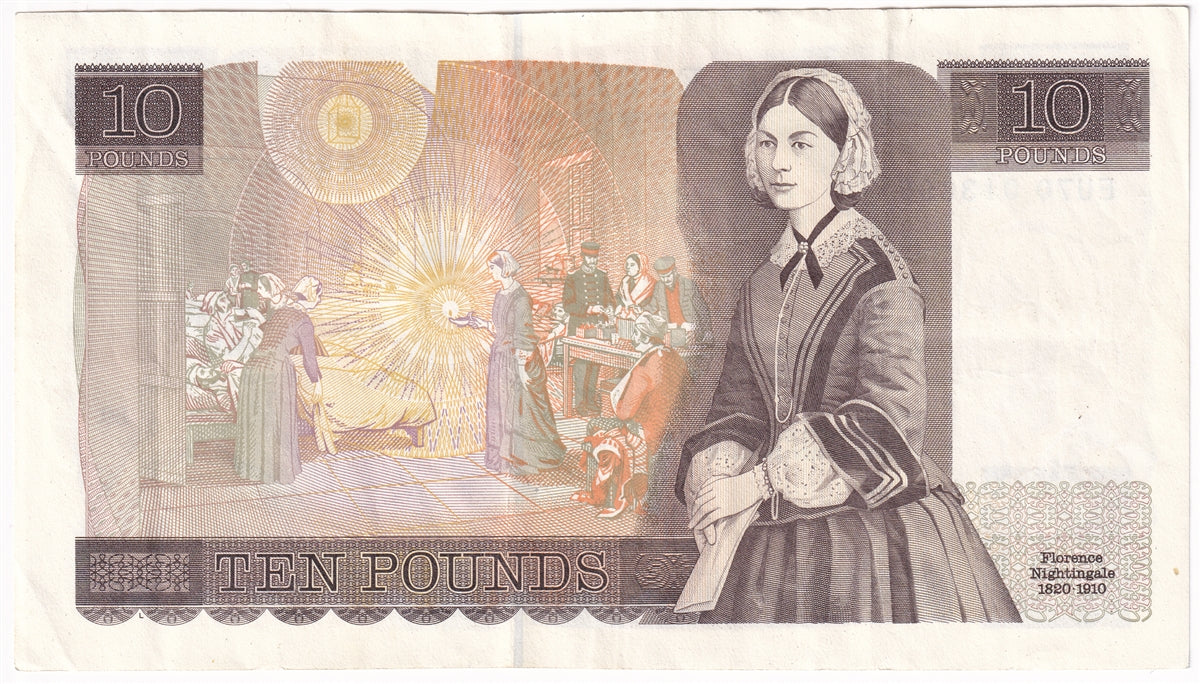 Great Britain 1988 10 Pound Note, BE164b, VF-EF