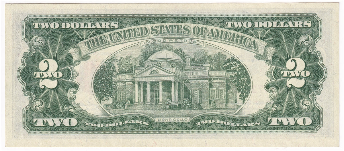 USA 1963 $2 Note, FR #1513, Granahan-Dillon, CUNC