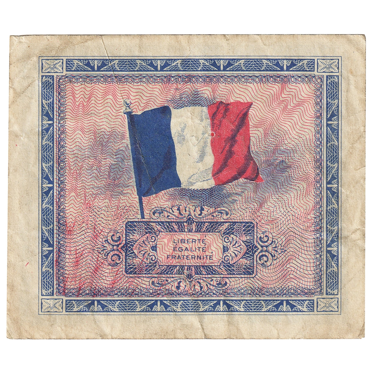 France 1944 10 Franc Note, Pick #116a, VF-EF