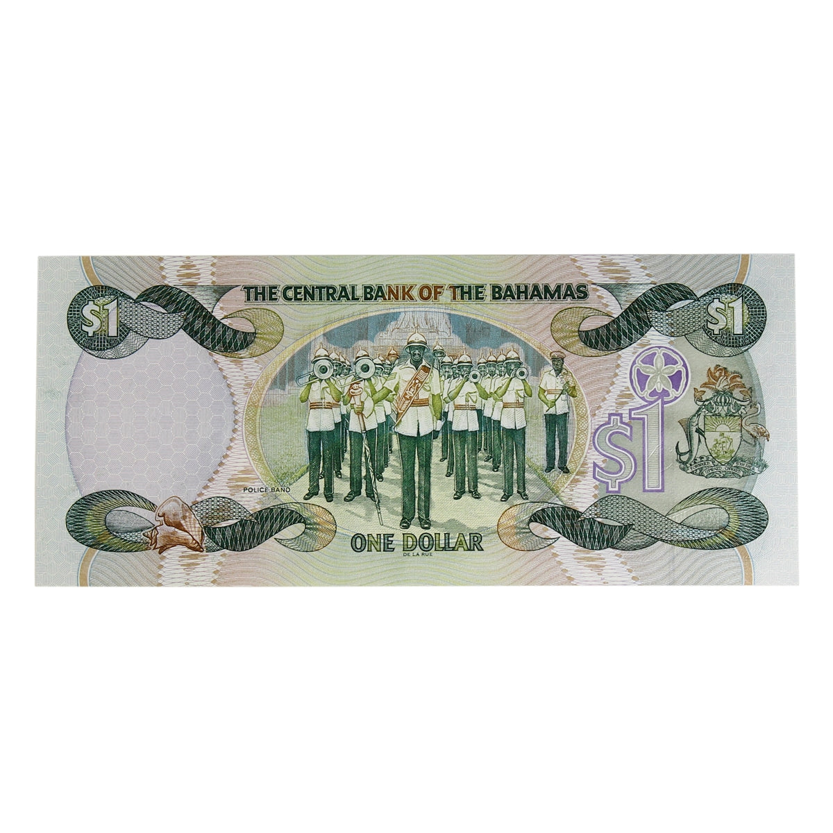 Bahamas 2001 1 Dollar Note, Pick #69a, UNC
