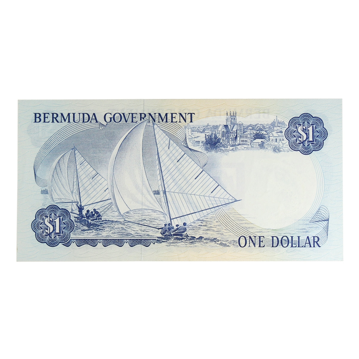 Bermuda 1970 1 Dollar Note, Pick #23a, AU-UNC