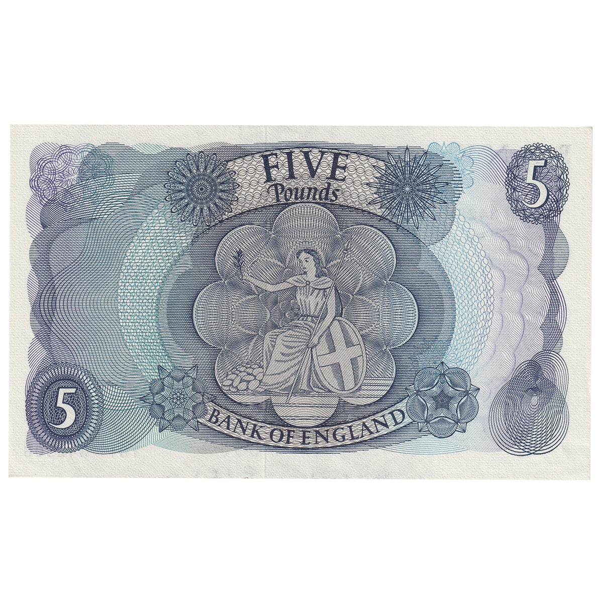 Great Britain 5 Pound Note, Pick #375b, EF