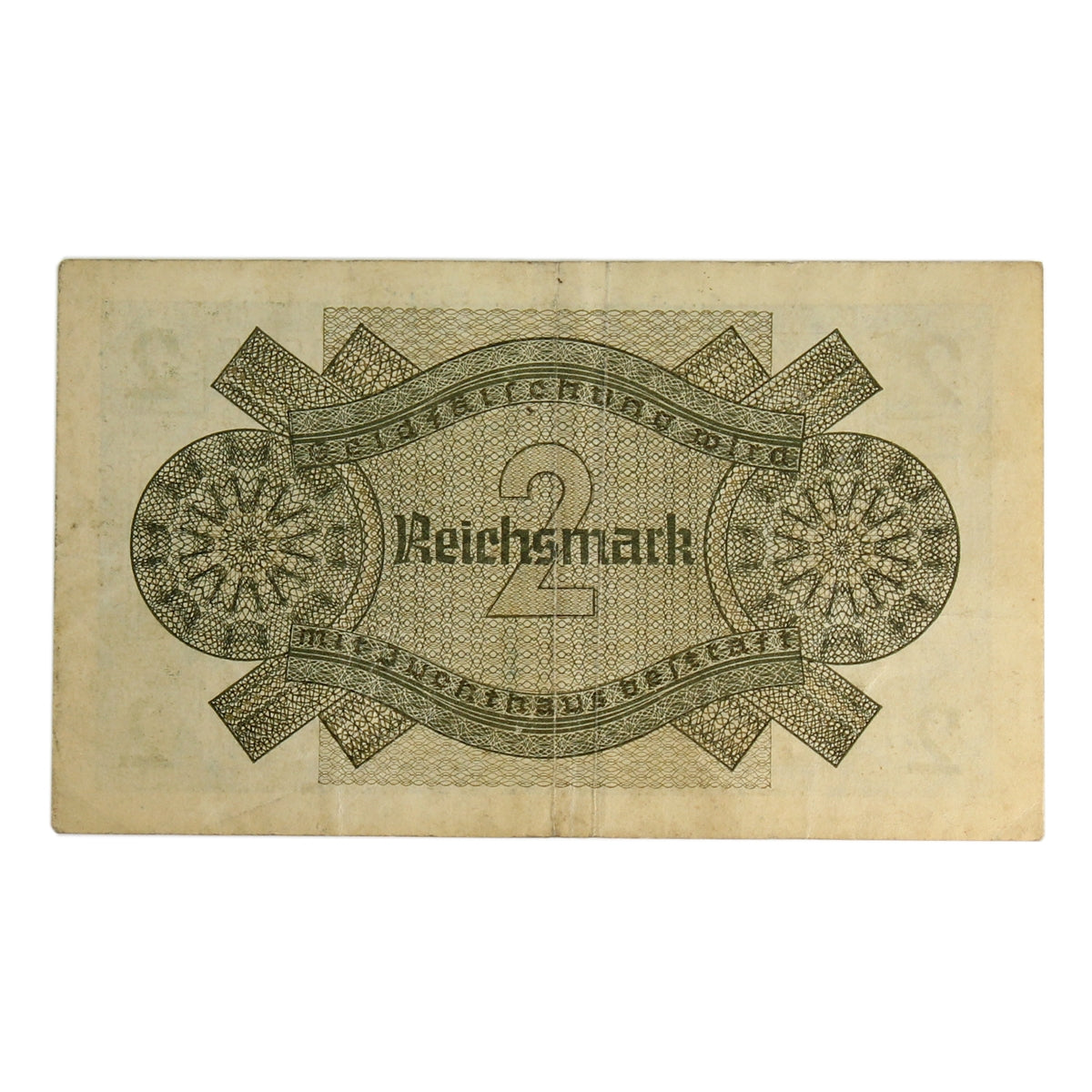 Germany 1940-45 2 Reichsmark Note, Pick #R137a, VF-EF