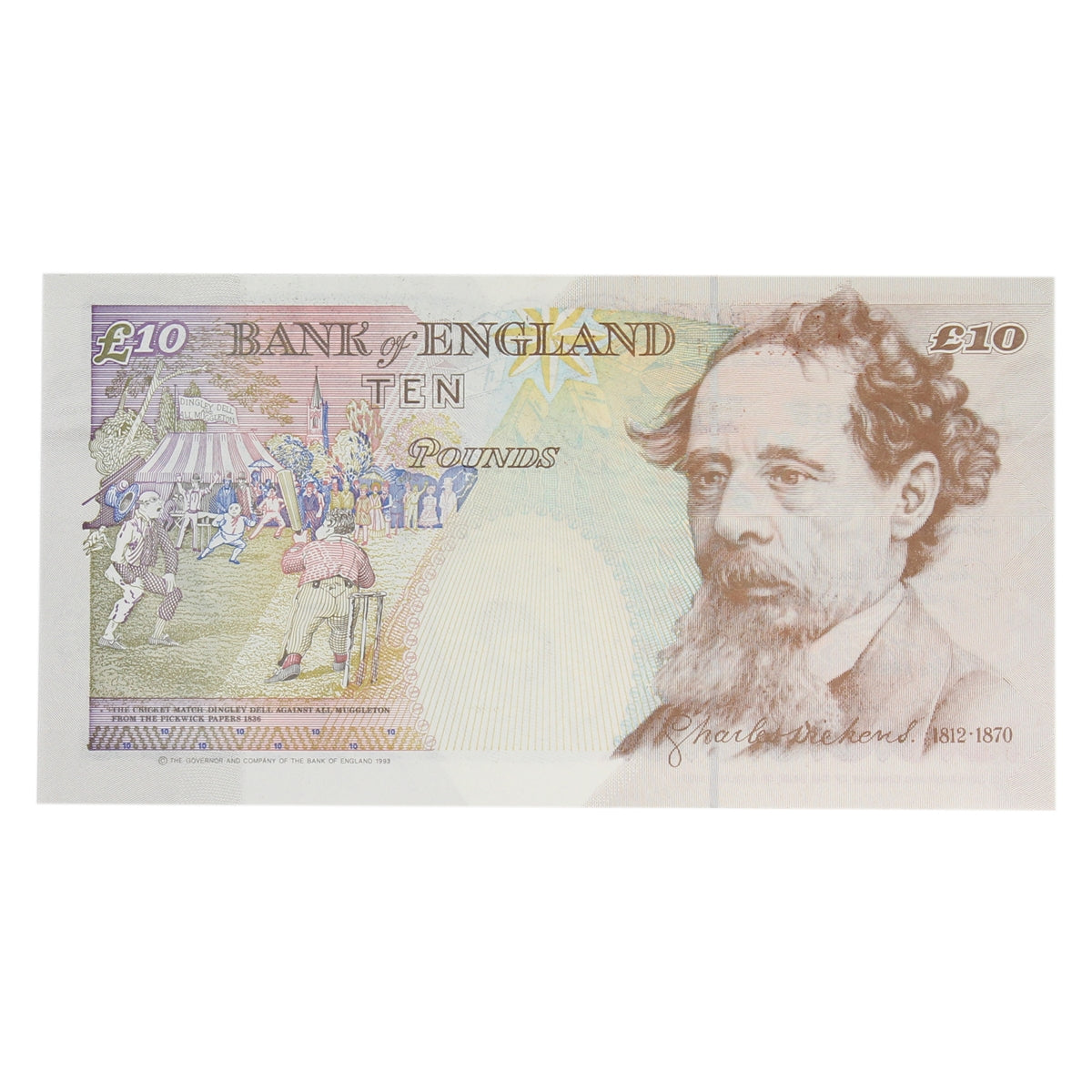 Great Britain 1993 10 Pound Note, BE168c, AU-UNC