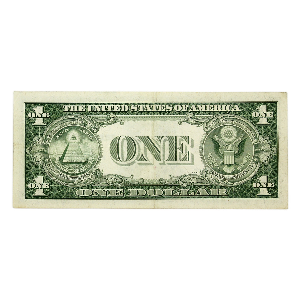 USA 1935D $1 Note, FR #1613, Clark-Snyder, Silver Certificate, VF-EF