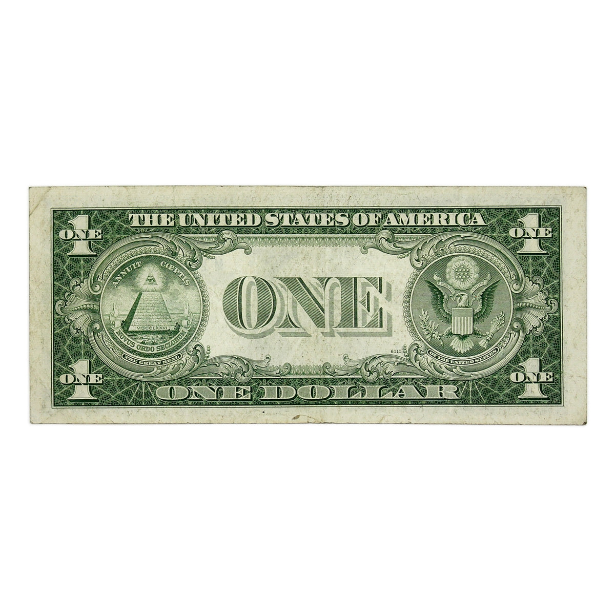 USA 1935E $1 Note, FR #1614, Priest-Humphrey, Silver Certificate, VF