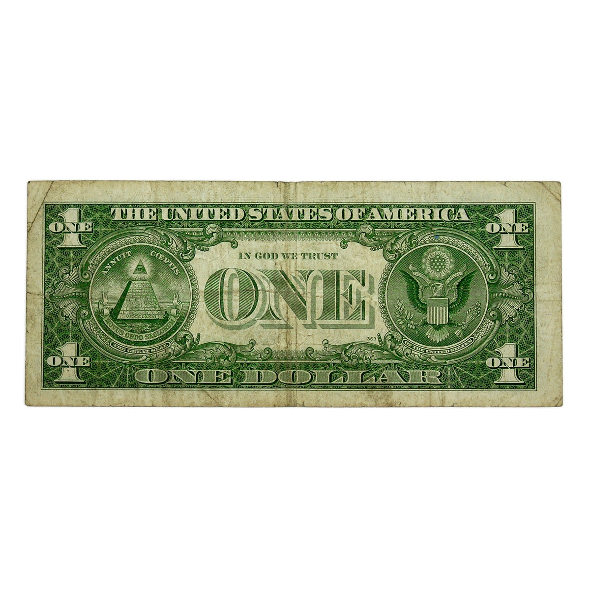 USA 1957A $1 Note, FR #1620, Smith-Dillon, Silver Certificate, F