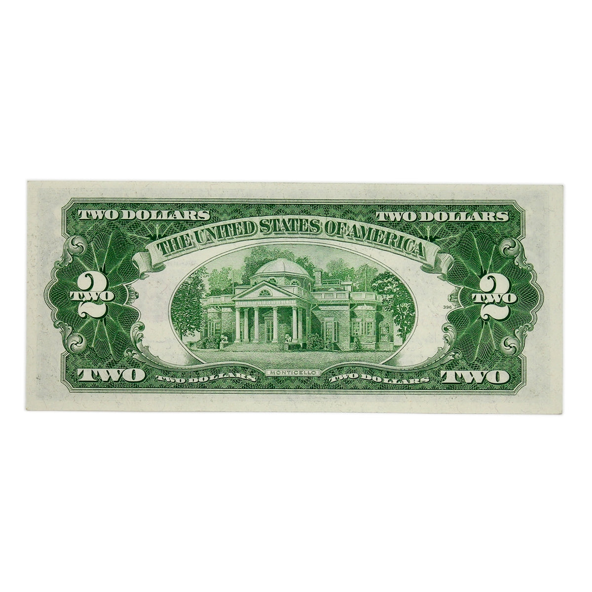 USA 1953 $2 Note, FR #1509, Priest-Humphrey, EF-AU