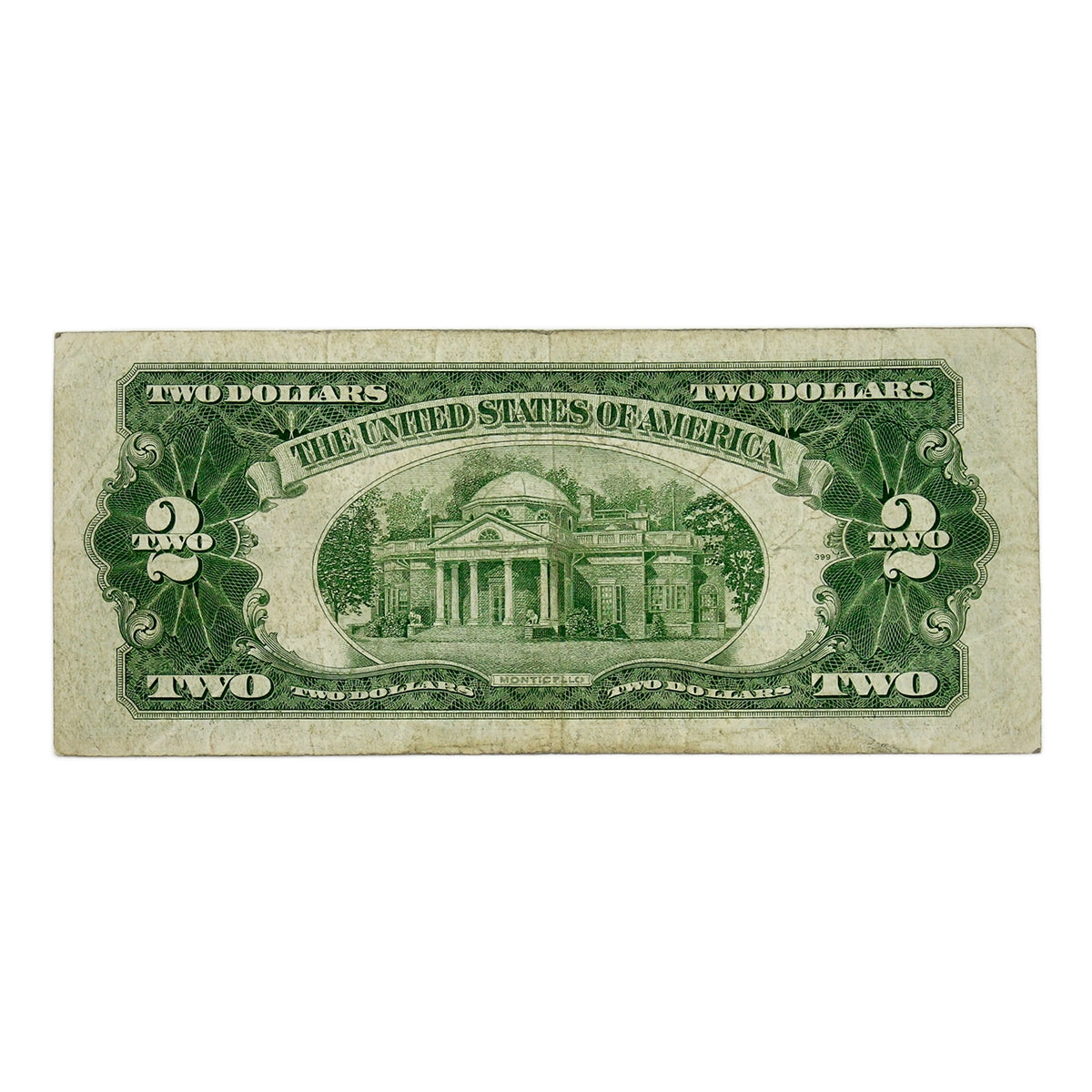 USA 1953 $2 Note, FR #1509, Priest-Humphrey, F