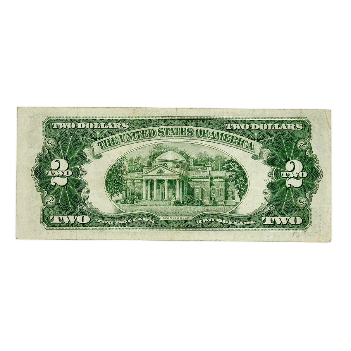 USA 1953C $2 Note, FR #1512, Granahan-Dillon, VF