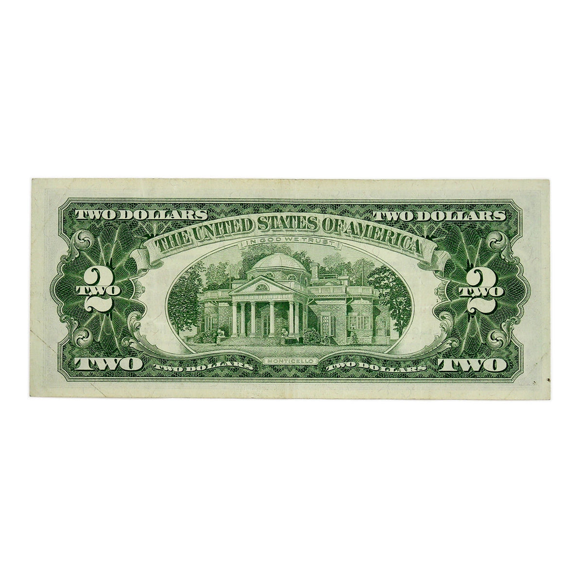 USA 1963A $2 Note, FR #1514, Grahahan-Dowler, VF-EF